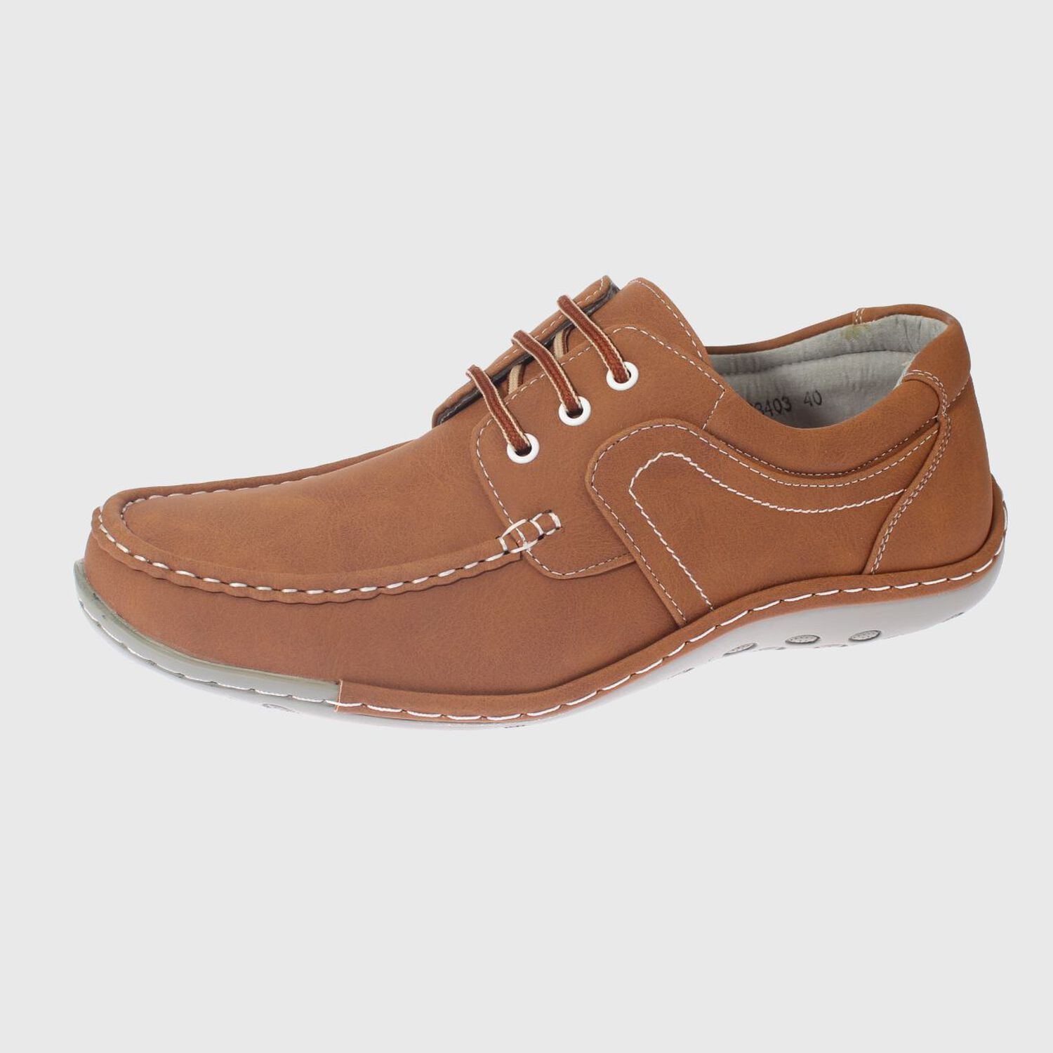 Zapato Casual Camel V&iacute;a Franca Art. 8ask73403camel image number 4.0